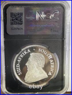 2023 South Africa Silver Krugerrand Proof Leopard Privy FDOI PF70 Ultra Cameo