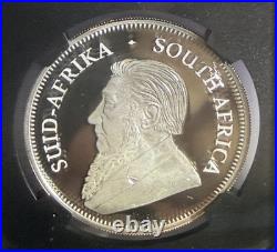2023 South Africa Silver Krugerrand Proof Leopard Privy FDOI PF70 Ultra Cameo
