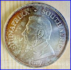 2023 South Africa Silver Krugerrand R1 1 oz BU. Natural Toning