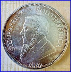 2023 South Africa Silver Krugerrand R1 1 oz BU. Natural Toning