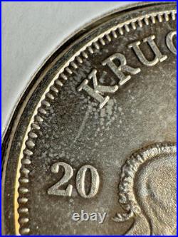 2023 South Africa Silver Krugerrand R1 1 oz BU. Natural Toning