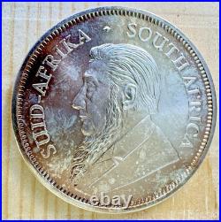 2023 South Africa Silver Krugerrand R1 1 oz BU. Natural Toning