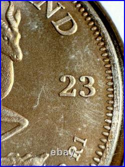 2023 South Africa Silver Krugerrand R1 1 oz BU. Natural Toning