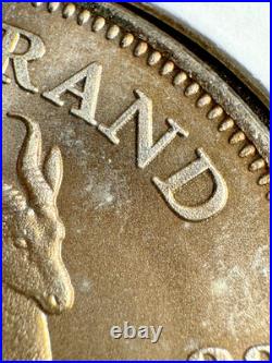 2023 South Africa Silver Krugerrand R1 1 oz BU. Natural Toning