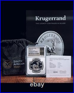 2023 South African Krugerrand First Day of Issue NGC PF70 Ultra Cameo