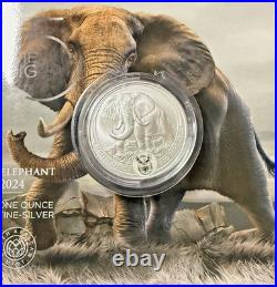 2024 BIG FIVE SERIES lll SOUTH AFRICA Elephant 1OZ SILVER COIN SET BU with COA