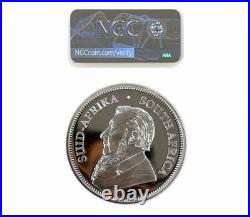 2024 Krugerrand 2 oz Silver NGC PF70 FDOI South Africa Ultra Cameo Mint