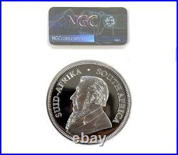 2024 Krugerrand 2 oz Silver NGC PF70 FDOI South Africa Ultra Cameo Mint