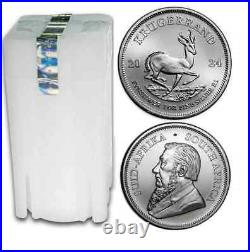 2024 South Africa 1 oz 999 Fine Silver Krugerrand Coin BU