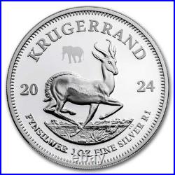 2024 South Africa 2-Coin Silver Krugerrand & Elephant Proof Set