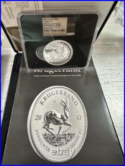 2024 South Africa 2-oz Silver Krugerrand Proof NGC PF70UC FDOP 1 of 1st 121