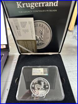 2024 South Africa 2-oz Silver Krugerrand Proof NGC PF70UC FDOP 1 of 1st 121