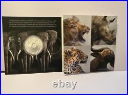 2024 South Africa Big 5 III Elephant 1oz. 999 Fine Silver