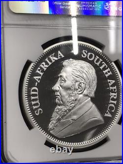 2024 South Africa Krugerrand 1 oz Silver NGC PF70 Ultra Cameo 1st Day of Issue
