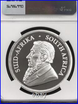 2024 South Africa Krugerrand 1 oz Silver NGC PF70 Ultra Cameo 1st Day of Issue
