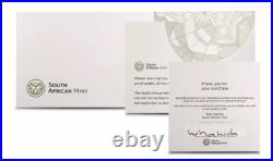 2024 South Africa Silver Proof 1 oz Two Coins Set Big 5 Series III Elephant