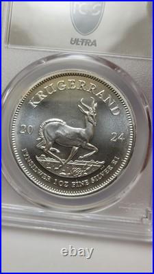 2024 Ultra Breaks South Africa Silver Krugerrand PCGS MS70 Error