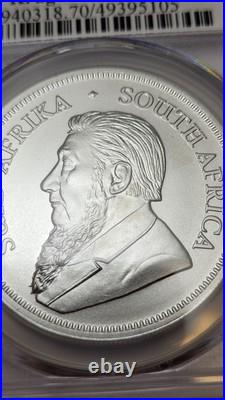 2024 Ultra Breaks South Africa Silver Krugerrand PCGS MS70 Error