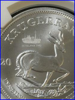 2025 1 Oz. 999 Silver Krugerrand SS Tilawa Privy Mark NGC MS 70 First Releases