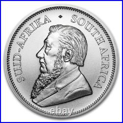 2025 1 oz South Africa. 999 Silver Krugerrand Coin BU Tube of 25
