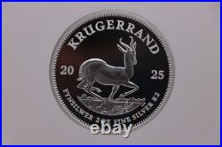 2025 2oz S. Africa S2KR Krugerrand PF70 Ultra Cameo