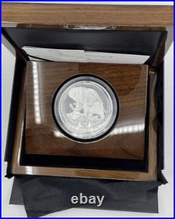 2025 5 oz South Africa Big Five Series III Lion+Rhino+Elephant. 999 Silver PROOF