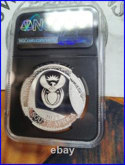 2025 Africa Odyssey Bateleur Eagle PF70 UCAM FDOI 1 Oz E7-105