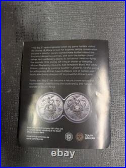 2025 PF 70 ULTRA CAMEO South Africa Big 5 Series III LION withCOA NGC