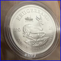 2025 SS Tilawa South Africa Krugerrand Recovered World War II Shipwreck Silver