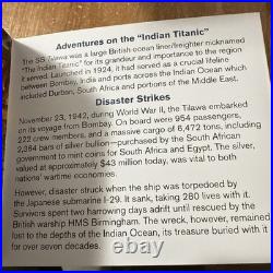 2025 SS Tilawa South Africa Krugerrand Recovered World War II Shipwreck Silver