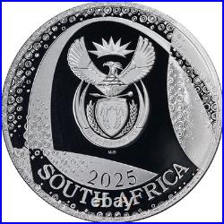 2025 South Africa 1 Ounce Silver The Odyssey of the Sky Bateleur Eagle OGP ST