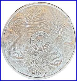 2025 South Africa 1 oz Silver Big 5 III Lion NGC MS70