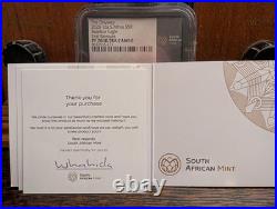 2025 South Africa 1-oz Silver Odyssey of the Sky Bateleur Eagle Proof NGC PF70UC