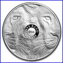 2025 South Africa 2-Coin Silver Krugerrand & Lion Proof Set