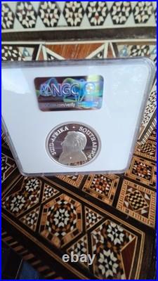 2025 South Africa 2oz Silver Proof Krugerrand NGC PF70 Ultra Cameo Low Mintage 5