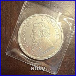 2025 South Africa Krugerrand 1 oz Fine Silver Coin Uncertified in Flip