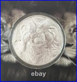 2025 South Africa LION 1 oz. Silver Coin Big Five Series 111.999 fine silver