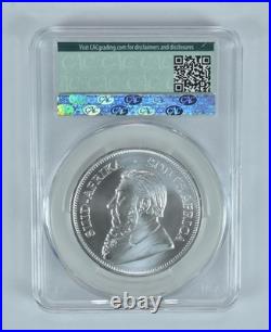 2025 South Africa Silver Krugerrand 1 Oz MS70 CAC CACg