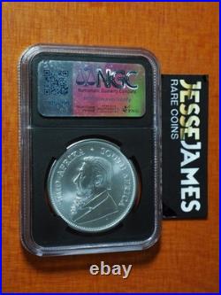 2025 South Africa Silver Krugerrand Ngc Ms70 First Day Of Production 1g Ag Label