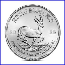 2026 1 oz South Africa Krugerrand Silver Coin (BU)