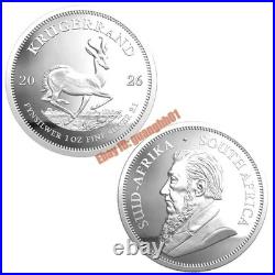 2026 Newest South Africa Silver Krugerrand Coin 1 oz. 999 Silver 10 PCS