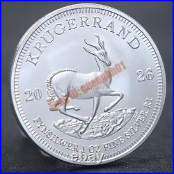 2026 Newest South Africa Silver Krugerrand Coin 1 oz. 999 Silver 10 PCS