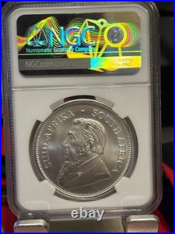 2026 South Africa 1 oz 999 Fine Silver Krugerrand. Ultra Breaks NGC MS70 Graded