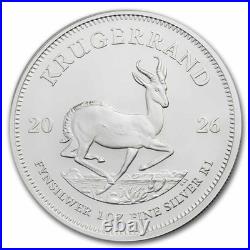 2026 South Africa 1 oz Silver Krugerrand MS-69 PCGS (FS)