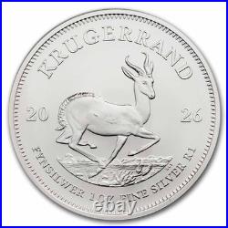 2026 South Africa 1 oz Silver Krugerrand MS-70 PCGS (FS)