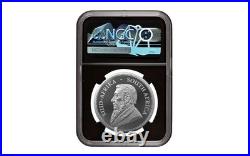 2026 South Africa 1-oz Silver Krugerrand Proof withBig 5 Leopard Privy NGC PF70