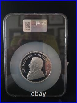 2026 South Africa 5 Oz Silver Krugerrand FDOI NGC PF70 Ultra Cameo RARE BEAUTY