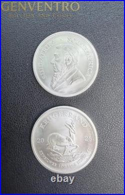 2026 South Africa Krugerrand 1 oz Silver BU Coin