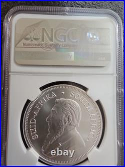 2026 South Africa Silver Krugerrand 1 oz NGC MS70 Brown Label
