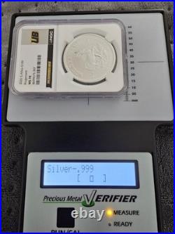 2026 South Africa Silver Krugerrand Ngc Ms70 Ultra Breaks Label 1 Oz